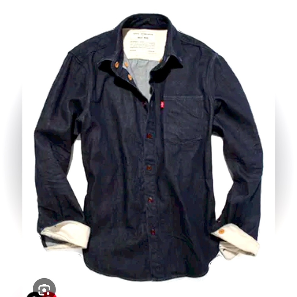 Levi’s Workwear By Billy Reid Shirt Heavy Denim Redline Shirt Medium M